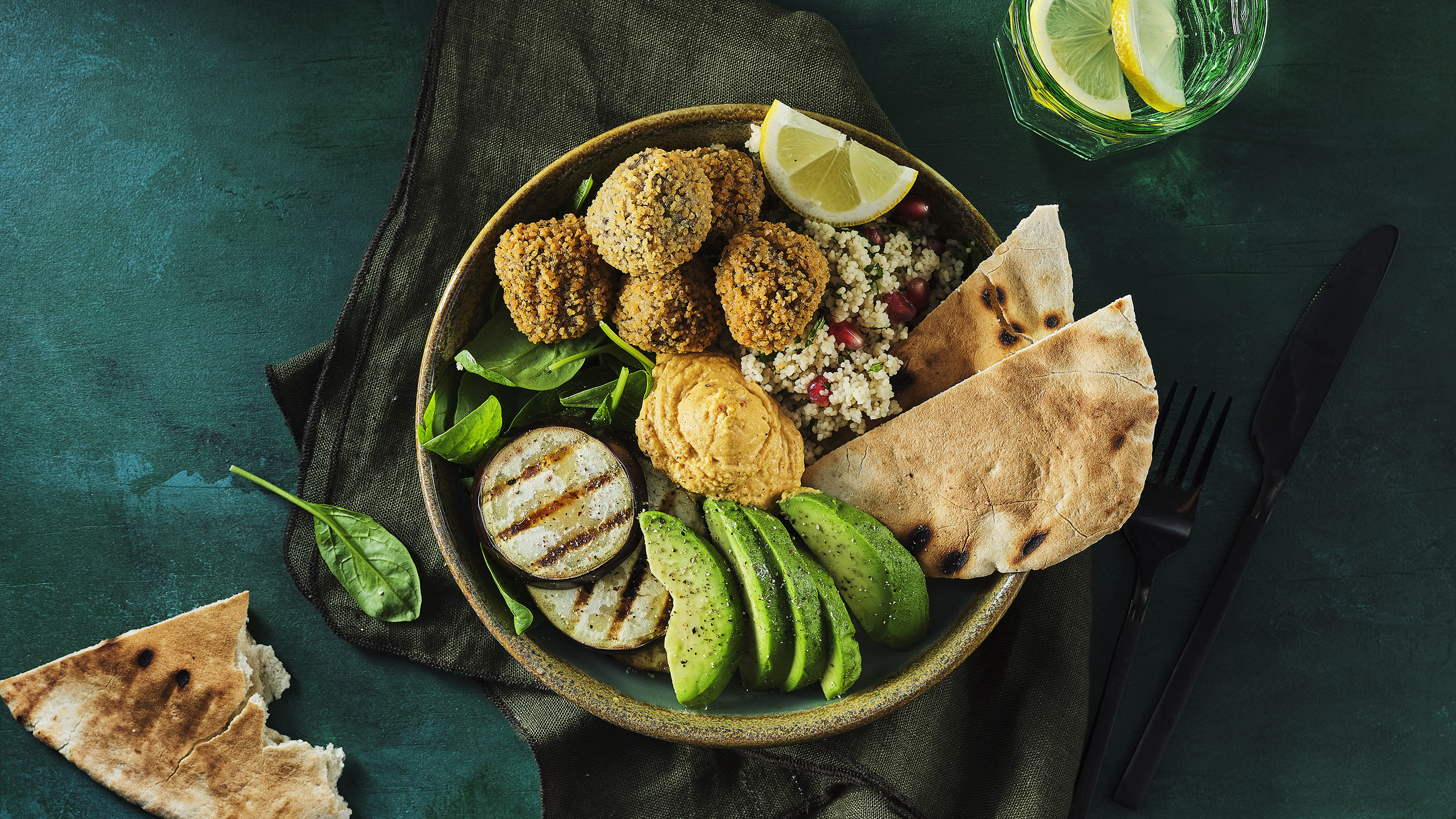 Bowl de boulettes apéro