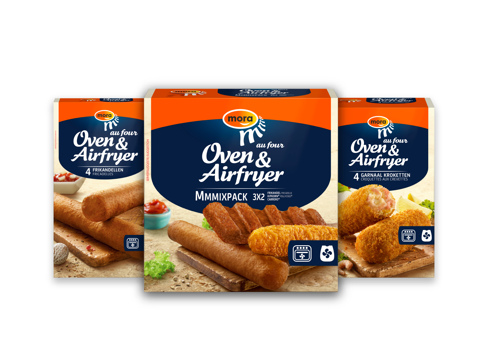Welke Mora snacks komen perfect uit de oven & Airfryer?