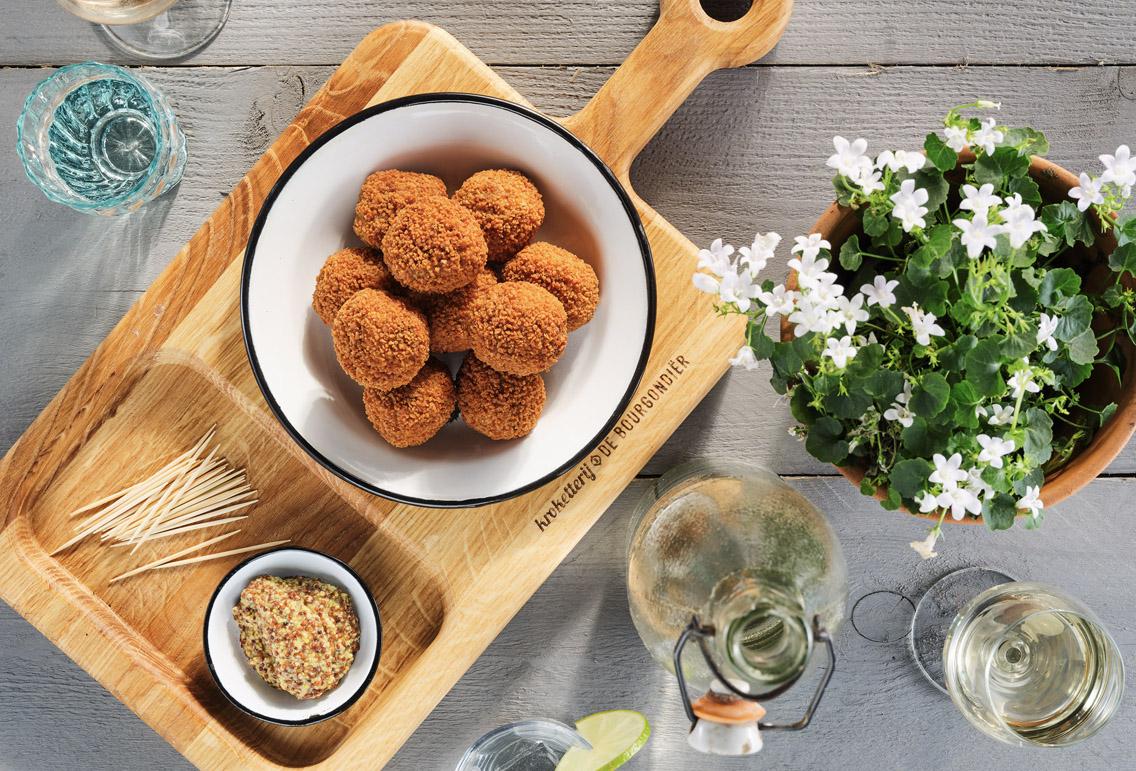een borrelplank van Kroketterij De Bourgondiër I Van Geloven