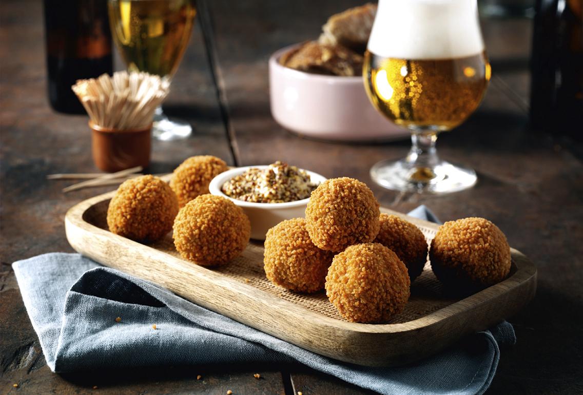 Een portie bitterballen I Snack voor menukaart