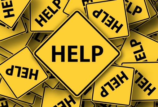 Help logo