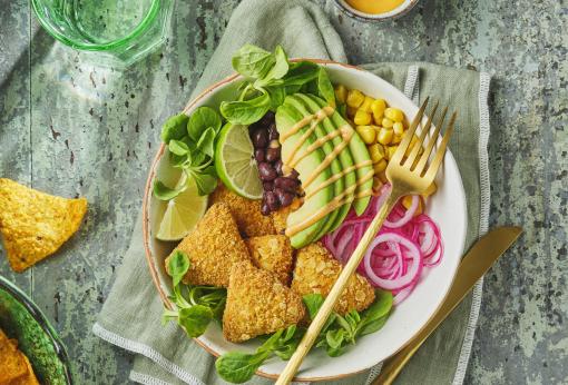 Nacho Cheese Bites Mexicana Salade 