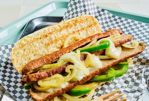 Philly sandwich met frikandel