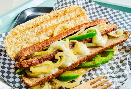 Philly sandwich met frikandel