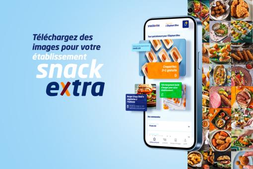 Vantez votre menu par d'alléchantes photos de nos snacks
