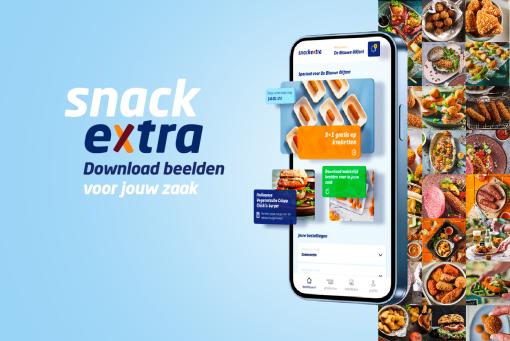 Promoot je menu met smakelijke beelden van onze snacks.