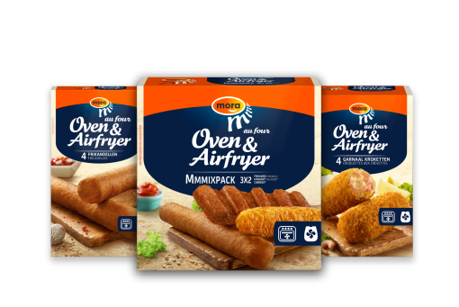 Welke Mora snacks komen perfect uit de oven & Airfryer?