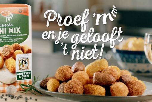 Hoe lekker is dees, de Mini mix zonder vlees!