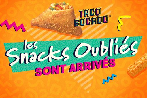 Les snacks oubliés sont arivés!