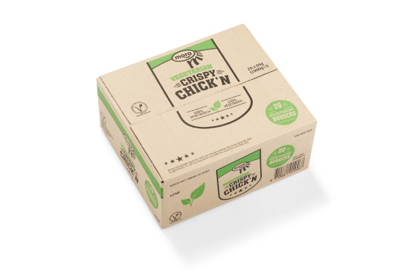 Mora Vegetarian Crispy Chick'n Burger