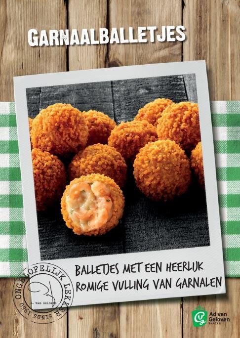 Ad van Geloven Garnaalballetjes