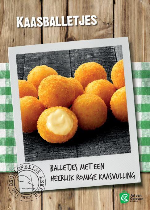 Ad van Geloven Kaasballetjes