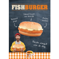 Mora A3 poster Fishburger