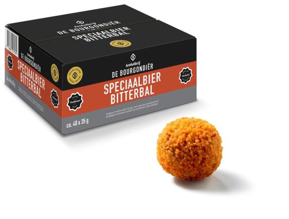 Uit verpakking Speciaalbier bitterbal