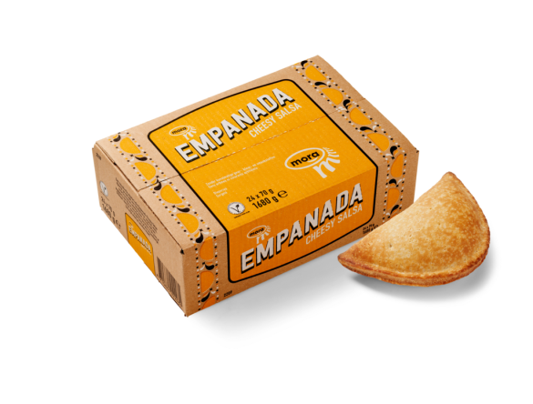 Hors de l'emballage Empanada cheesy salsa