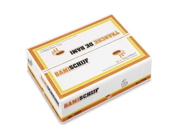 In verpakking Bamischijven