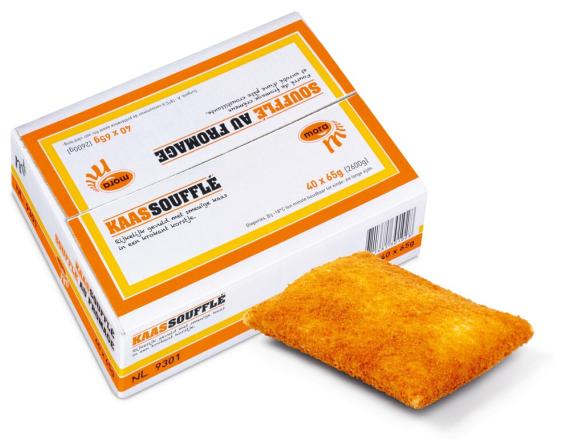 Hors de l'emballage Soufflé au fromage