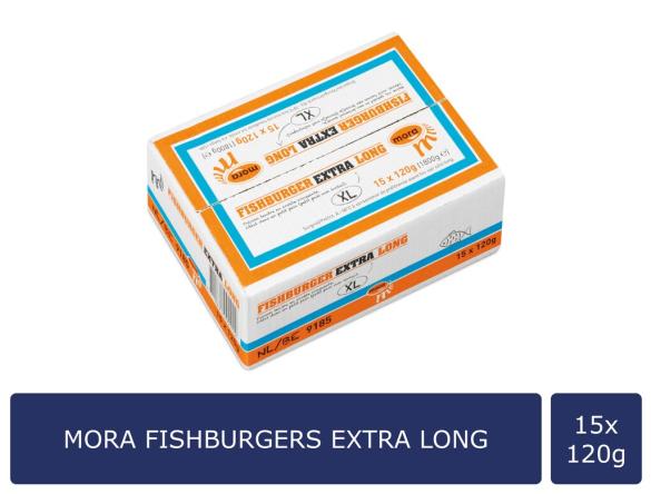 Dans l'emballage Fishburger extra long