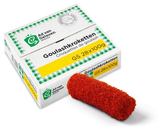 Uit verpakking Goulashkroketten