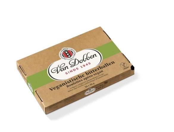 In verpakking Veganistische bitterballen Van Dobben