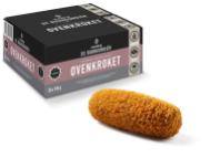 Hors de l'emballage Croquette pour four avec de viande hybride