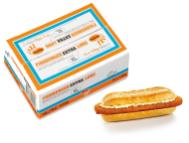 Uit verpakking Fishburger extra long