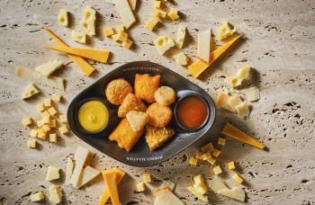 Kaas Borrelmaatjes® - premium mix met 4 populaire mini kaassnacks