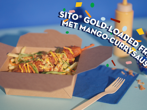 Sito® Gold-loaded fries met mango-currysaus
