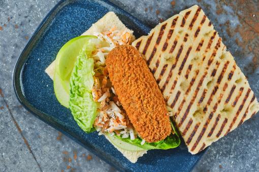 Zomerse Focacciasandwich met coleslaw & De Bourgondiër