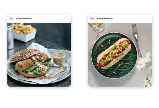 : Instagram berichten van frituur snacks I Van Geloven