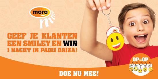 Mora Smiley actie