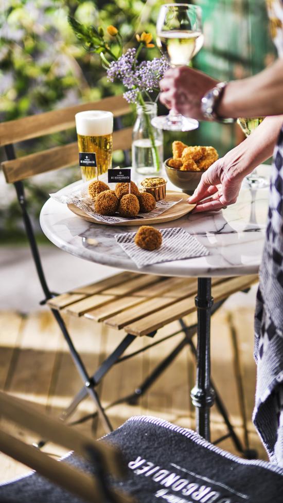 Snacks voor op het terras